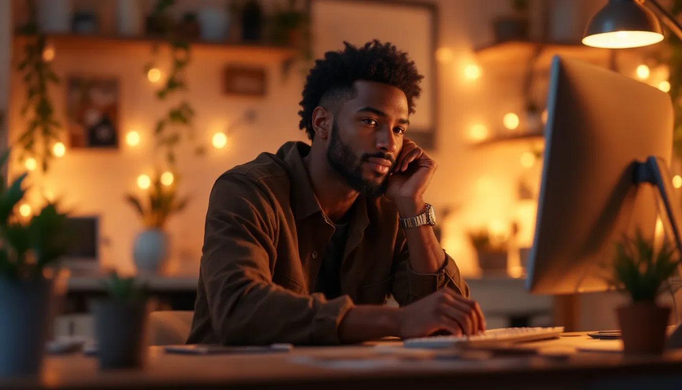 Solo creator dragging posts on a visual social media scheduling calendar.