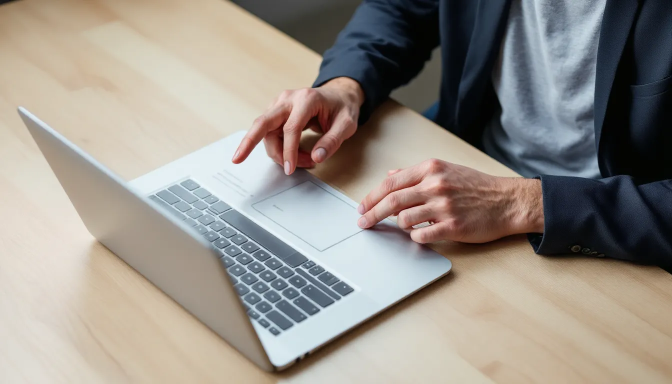 Marketer compares ActiveCampaign vs HubSpot pricing on a laptop in an office.